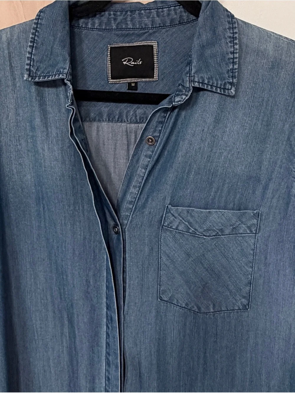 Rails Chambray Denim Shirt Dress - Picture 7 of 9